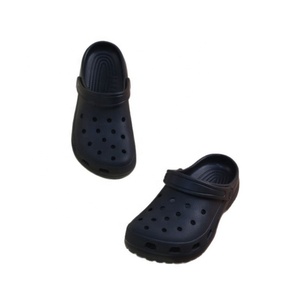 Light Blue Plastic <b>Clogs</b> Open Toe EVA Outsole Breathable Summer <b>Slippers</b> - Product Image 5