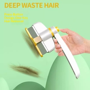 360 °   Cepillo Giratorio para Mascotas, 2 en 1, para Eliminar el <span class=keywords><strong>Pelo</strong></span> Suelto, Herramienta Eficiente para Perros y Gatos - Product Image 2