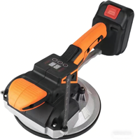 Machine de nivellement de carreaux portative LARIX DIY et outil de pose, moteur sans balais 21V, 9 vitesses réglables, ventouse puissante, boîte