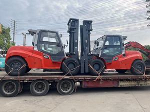 รถยกดีเซลแบบถ่วงน้ำหนัก 1200 กก. ยี่ห้อ Heli และรถยกพาเลทแบบขับเคลื่อน 4 ล้อ สำหรับใช้งานในอาคารแบบนั่งขับ - Product Image 2