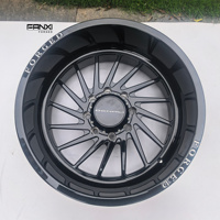 Jantes forgées en stock 22x12 24x14 24x16 26x16 26x14 20x10 Monobloc Super Jantes Simples pour Silverado 2500 HD F250 Sierra 2500HD