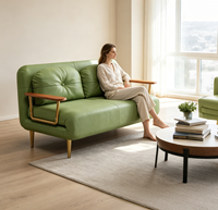 Canapé-lit convertible multifonctionnel pour hôtel et bureau, lit d'appoint, tissu personnalisé, usine certifiée ISO9001 VLranlife