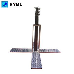 Mástil Telescópico de Aleación de Aluminio HYML con Estructura de Disco Cruzado, Altura de 6m, Recubrimiento Anodizado Duro, Portátil, para Iluminación, Monitoreo y Medición - Product Image 1
