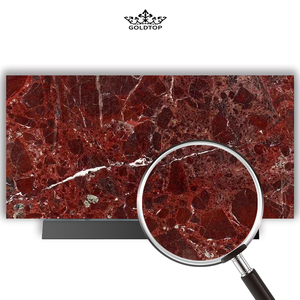 Goldtop pietra naturale Rosso Lepanto marmo <span class=keywords><strong>Elazig</strong></span> Visne lastre in marmo per tavolo piano di piastrelle lavello - Product Image 6