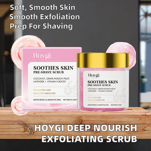 Best Selling Hoygi Deep Nourishment Gentle Exfoliation Smooth Tender Skin Comfortable Hair Removal Pre Shaving <b>Body</b> <b>Scrub</b> for - Product Image 2