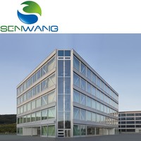 Edificios Estructura de acero Edificio escolar prefabricado Edificio residencial comercial prefabricado Oficina de cinco pisos