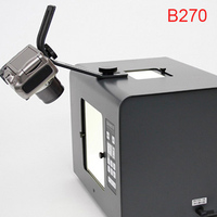 B270 Studio Sanoto LED Mini foto Studio fotografi latar belakang lampu dapat diredupkan kotak foto Softbox perhiasan berlian menembak
