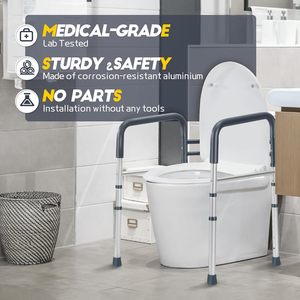 Asa Plegable y Portátil <span class=keywords><strong>para</strong></span> Inodoro, Apta <span class=keywords><strong>para</strong></span> Personas Mayores - Product Image 4