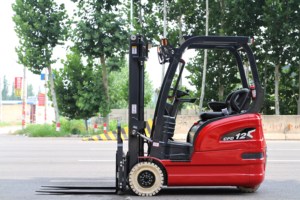 Xe nâng điện ba điểm thiết kế mỏng-Chuyên gia xử lý lưu trữ tối ưu hóa lối đi - Product Image 3