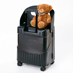 Ensemble de valises parent-enfant complet avec siège bébé rétractable, dossier rembourré, options multi-tailles, <span class=keywords><strong>valise</strong></span> légère - Product Image 5