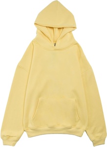 Sudadera Casual de Mujer de Algodón 100% Tejido Grueso con Lavado Ácido, Diseño de Hombros Caídos, Transpirable, Antiarrugas, Bolsillos Delanteros, Invierno - Product Image 3