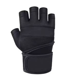 Gants de musculation en cuir de qualité supérieure avec dos en mesh pour la salle de sport – Vente en gros - Product Image 3