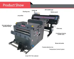 Mẫu Mới DTF <span class=keywords><strong>Plotter</strong></span> <span class=keywords><strong>T</strong></span> Áo Sơ Mi PET Máy In Phim Không Cần Cắ<span class=keywords><strong>t</strong></span> Dtf Máy In Với Bộ<span class=keywords><strong>t</strong></span> Shaker - Product Image 2