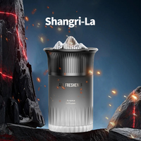 Diffuseur de parfum de voiture de luxe avec logo personnalisé, rotation à 180 degrés, parfum solide, verre ABS, écologique, 200 ml