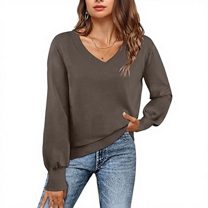 Women 100% Cotton Cable Knit Solid Turtleneck Sweater Ribbed High Neck <b>Long</b> Sleeve Pullover Knitwear Casual Winter <b>Jumper</b> - Product Image 1