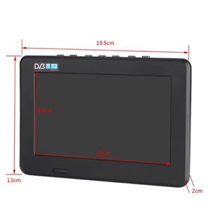 Téléviseur numérique portable mini DVB-T2 multi-tailles, populaire, ultra-fin, 7 pouces, petit <span class=keywords><strong>lecteur</strong></span> <span class=keywords><strong>DVD</strong></span>, <span class=keywords><strong>télévision</strong></span> 5.9 TV - Product Image 5