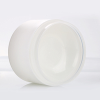 Pot cosmétique en plastique de grande taille 150g 250g, blanc, pour lotion corporelle