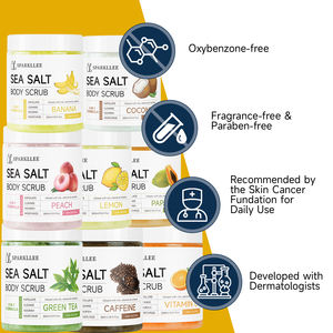 Gommage corporel tropical au sel de monoï de frangipanier 200g <span class=keywords><strong>pour</strong></span> exfolier et hydrater <span class=keywords><strong>pour</strong></span> une peau éclatante Gommage corporel au sucre de grenade - Product Image 5