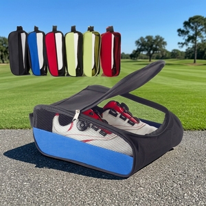 Dericsson Custom Logo <b>Golf</b> Shoe Bag Waterproof Carry Bag for <b>Golf</b> Shoes with Ventilation and Handle <b>Golf</b> Accessory for Unisex - Product Image 1