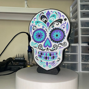 Día <span class=keywords><strong>de</strong></span> los <span class=keywords><strong>muertos</strong></span> Decoración <span class=keywords><strong>Caja</strong></span> <span class=keywords><strong>de</strong></span> luz LED Calavera Anime <span class=keywords><strong>Caja</strong></span> <span class=keywords><strong>de</strong></span> luz Pantalla <span class=keywords><strong>Caja</strong></span> <span class=keywords><strong>de</strong></span> luz acrílica - Product Image 2