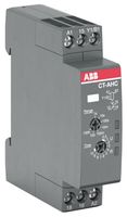 1SVR508110R0000 Relais temporisé CT-AHC.12, série CT-C, rail DIN, plage de 0,05 s à 100 h, 1 contact 24 V AC, fonction 240 V, SPDT