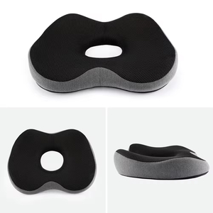 Coussin de siège <span class=keywords><strong>en</strong></span> mousse à mémoire de forme <span class=keywords><strong>en</strong></span> <span class=keywords><strong>U</strong></span>, écologique, à récupération lente, <span class=keywords><strong>pour</strong></span> hémorroïdes, prostate, grossesse, post-chirurgie, récupération, orthopédique - Product Image 2