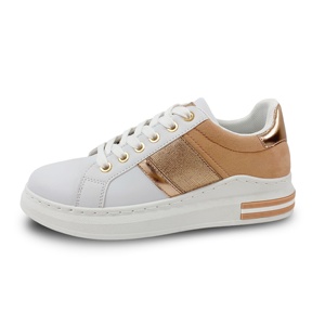 Nouveaux produits explosifs femmes chaussures décontractées chaussures blanches femme baskets couleur couture femmes chaussures décontractées fabricants - Product Image 4