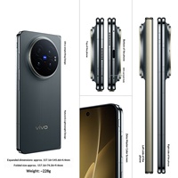 Nouveau Vivo X Fold 6 2026, écran AMOLED 2K de 8 pouces, 120 Hz, pliable, processeur Octa Core, CDMA 5G, smartphone Dimensity9500, double SIM, appareil photo 200 MP, batterie 7000 mAh