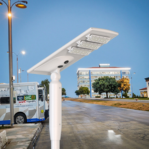 Adjustable All-in-One LED Solar Street <b>Light</b> Auto-Following CCTV <b>Camera</b> for Road Lighting <b>Security</b> Battery-Powered FL-YTH-KM2C- - Product Image 4