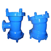 Gamme d'accessoires de tuyauterie en fonte ductile de type K anti-corrosion : coude, réducteur, bride, té, bouchon obturateur