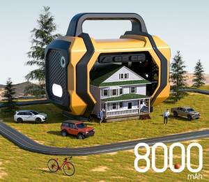 <span class=keywords><strong>เครื่อง</strong></span>จั๊มพ์สตาร์ทรถยนต์ฉุกเฉิน ความจุขนาดใหญ่ พร้อมฟังก์ชั่น<span class=keywords><strong>ดูด</strong></span>ฝุ่นและปั๊มลมในตัว - Product Image 4