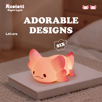 Lampe de chevet pour enfants, bébé, rechargeable, portable, LED, petite lampe de nuit en forme d'animal, USB, mini lampe de table à capteur tactile pour enfants