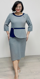 En Oferta, Vestido de Oficina de Calidad para Mujer, Talla Grande, Ropa Africana para Mujer, Vestido Informal - Product Image 6