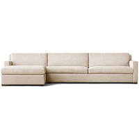 Canapé d'angle durable pour intérieur, ensemble de canapés de salon, mobilier d'intérieur de luxe, tissu personnalisable, coussin moelleux pour bureau, villa