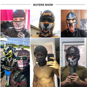 Vente en gros cagoule à impression par sublimation 3D avec logo personnalisé Halloween Cosplay <span class=keywords><strong>masque</strong></span> complet de cyclisme <span class=keywords><strong>masque</strong></span> de <span class=keywords><strong>ski</strong></span> pour homme - Product Image 6