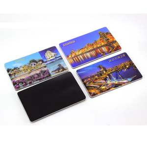 Imán de Refrigerador de Recuerdo, Plástico 3D Personalizable, Imán de PVC para Fotos en el Refrigerador - Product Image 5