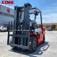 Chariot élévateur télescopique XTMG à mât triplex et déplaceur latéral, capacité 3, 3,5, 5 tonnes, hauteur de levage 3m-5m, exporté dans plus de 120 pays