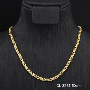 Chaînes en laiton de luxe JXX en gros, style hip-hop pour hommes, plaquées or, longues de 45 cm/50 cm/60 cm, style tendance, vente chaude - Product Image 5