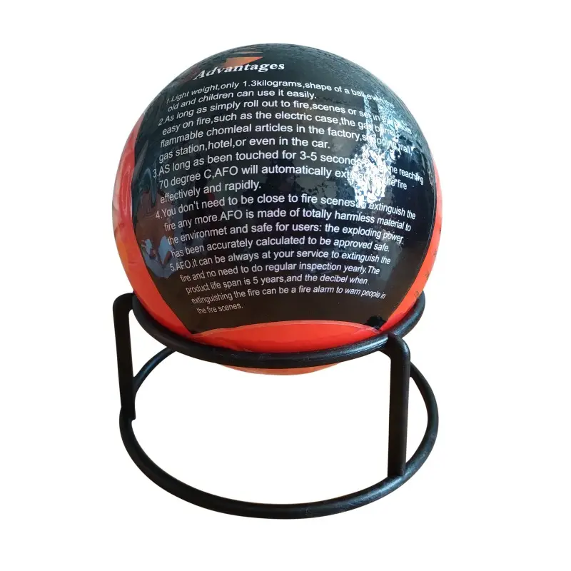 Toptan otomatik anti yangın topu 0.5kg 1.3kg 4kg 6kg yangın söndürücü top