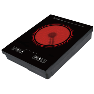 Nouvelle <span class=keywords><strong>plaque</strong></span> de cuisson électrique portable en céramique lisse intégrée pour camping-car 2025, 1800-1900W, avec contrôleur tactile, multifonctionnelle, ODM - Product Image 4