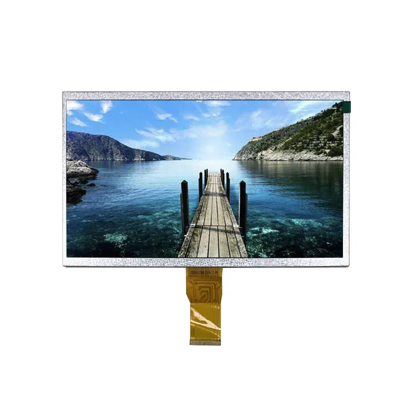 Tablette écran LCD 10.1 pouces plein Angle de vue 1024x600 IPS Interface rvb écran LCD industriel