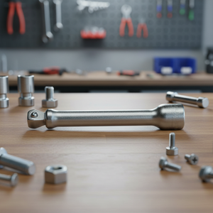 <span class=keywords><strong>Barra</strong></span> <span class=keywords><strong>de</strong></span> Extensión Oscilante <span class=keywords><strong>de</strong></span> 1/2 Pulgadas: Extensión Desplazada <span class=keywords><strong>de</strong></span> Grado Profesional para Acceder a Fijaciones en Espacios Angulados y Confinados - Product Image 3