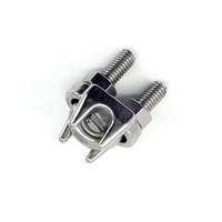 Clips de câble en acier inoxydable poli miroir de qualité supérieure, meilleur prix pour les tâches de levage et de rigging en extérieur