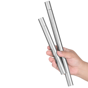 10 pièces titane Barbecue <span class=keywords><strong>brochette</strong></span> réutilisable BBQ brochettes Kebab <span class=keywords><strong>fer</strong></span> bâton pour Camping <span class=keywords><strong>en</strong></span> plein air <span class=keywords><strong>pique</strong></span>-nique outils outils de cuisine - Product Image 1