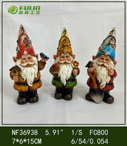Nouveauté Figurine de nain de jardin en résine pour artisanat nain de jardin, statue décorative pour intérieur et extérieur, nouveauté - Product Image 3