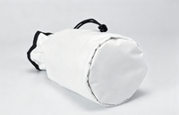 Manchon réutilisable en polyester pour bouteille de vin, isotherme, étanche, portable, sac refroidisseur pour champagne et bière, avec cordon