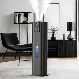 RUNAL große Kapazität weißer schwarzer Raum rotierender H2O elektrischer Parfüm-Turm Ultraschall-Aromatherapie Ätherisches Öl Aroma-Diffusor