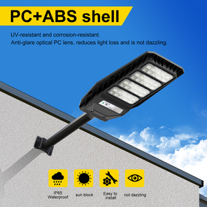 Lampione a risparmio energetico luce <span class=keywords><strong>solare</strong></span> esterna 200W luce <span class=keywords><strong>solare</strong></span> stradale IP65 impermeabile luce diurna fredda - Product Image 6