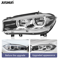 Phare LED JUSHUN pour BMW X5 F15 2014-2018, clignotant dynamique LED, feux de jour, Plug and Play