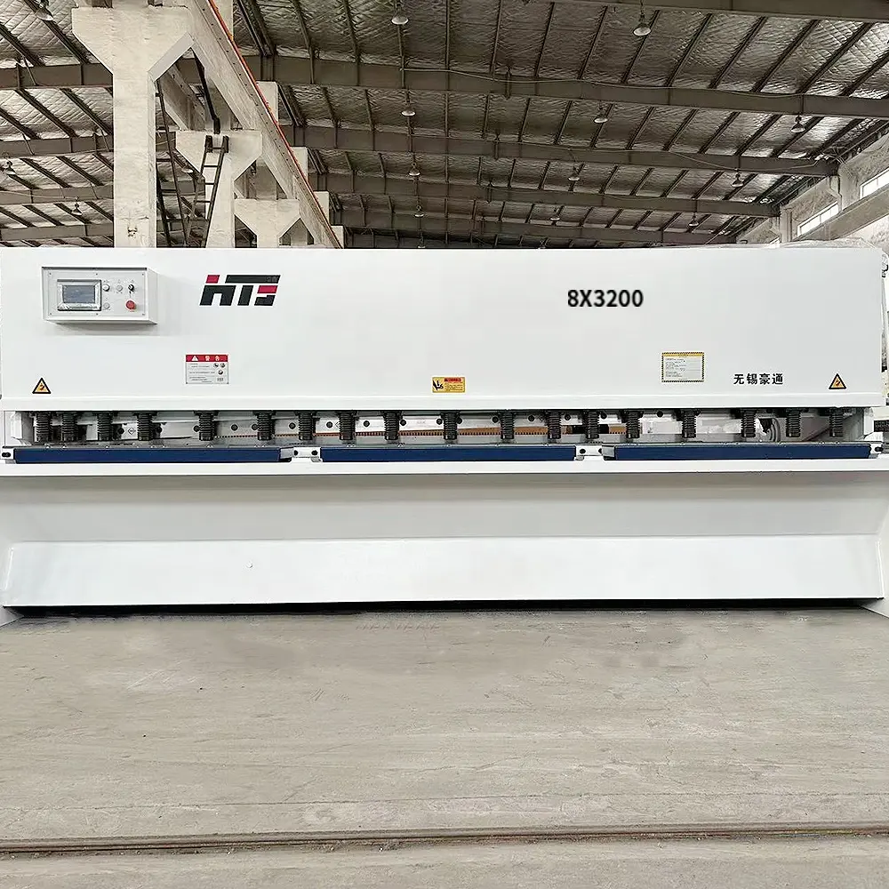 QC12K-8x3200 유압 진자 CNC 전단기 (대만 Iskat CT7 시스템)